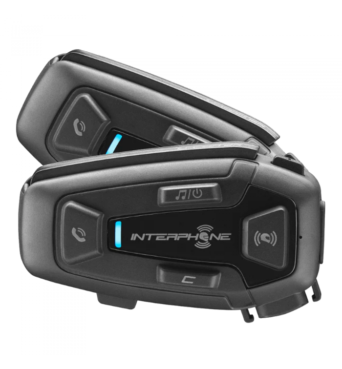 Interphone U-Com 8R Bluetooth Headset - Twin Pack