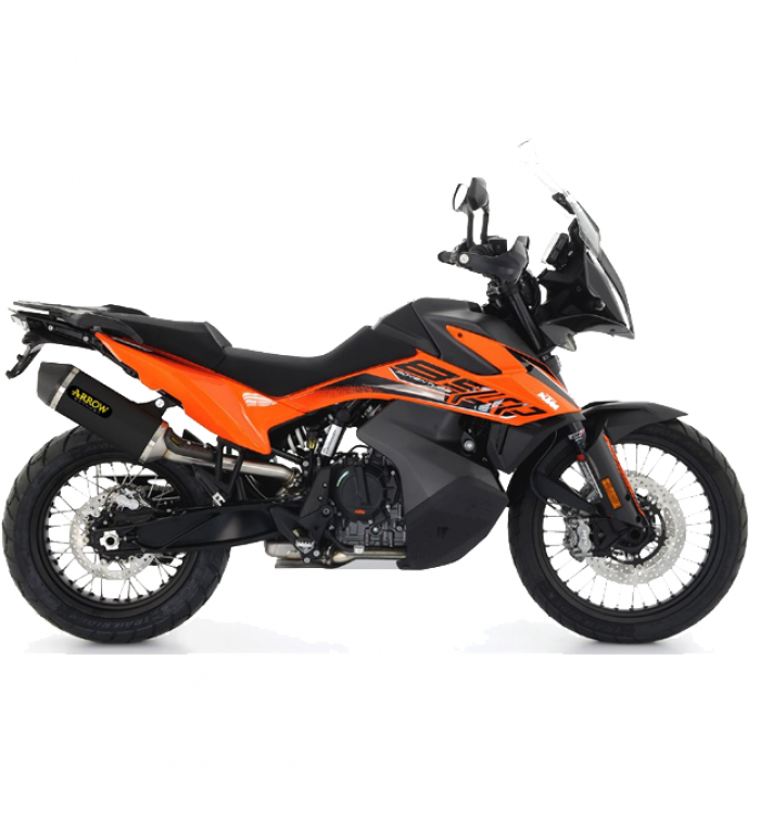 Arrow KTM 790 / 890 ADVENTURE / R / SMT 2021/2024 - Race-Tech Aluminium Black Silencer