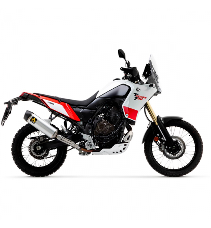 Arrow Yamaha Tenere 700 2021/2024 - Indy-Race Aluminium Silencer with Carby end cap