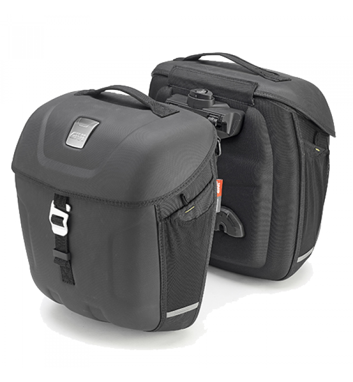 GIVi MT501 - Pair of Thermoformed Multilock Side Bags, 18LT