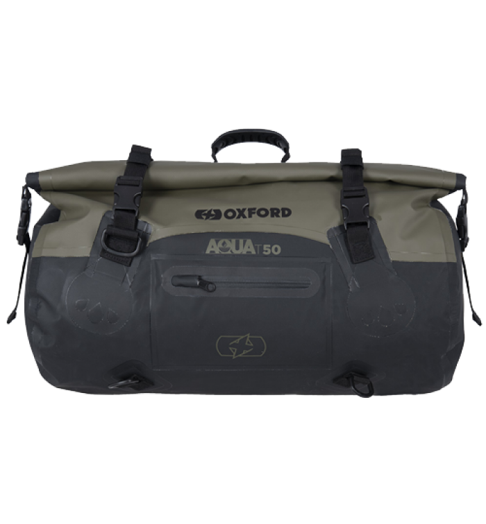 Oxford Aqua T-50 Roll Bag – Khaki/Black (50L)