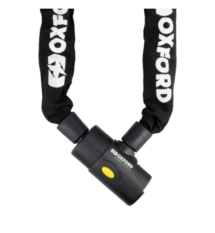 Oxford Alarm Chain10 Chain Lock 10mm x 1.2m
