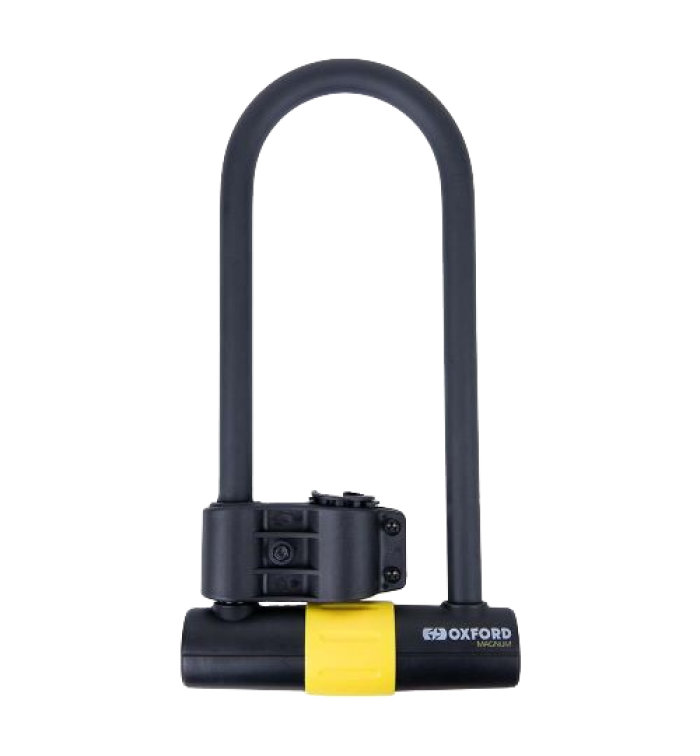 Oxford Magnum U-lock (177 x 340mm) with Bracket