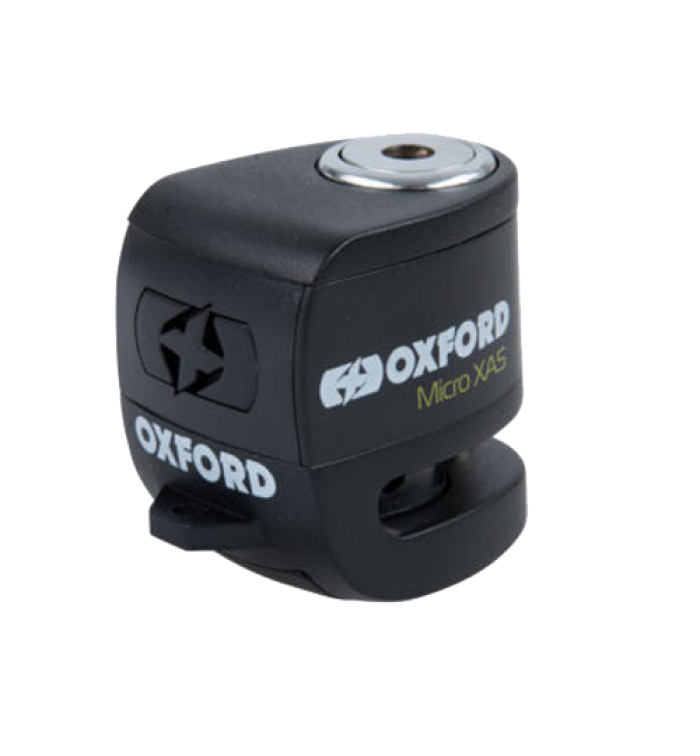 Oxford Micro XA5 Alarm Disc Lock Black
