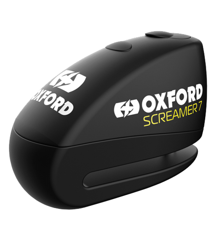 Oxford Screamer XA7 Alarm Disc Lock Black